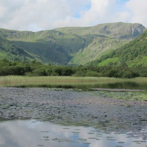 Pick one of the local trails to hike around Brothers Water