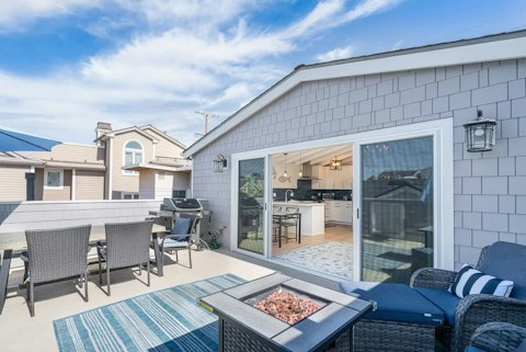 Fire up the barbecue as the California sky opens above