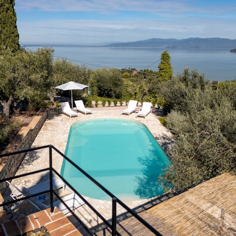 Savour total relaxation while lounging by the pool