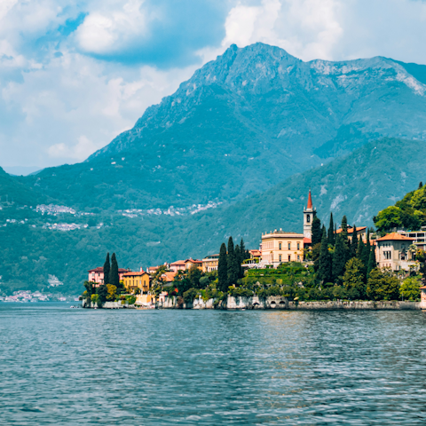 Admire Lake Como – just a short stroll away