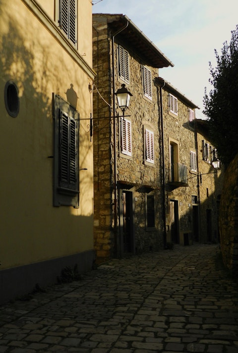 Stroll to the piazza and grab morning pastries – you're right in the heart of Greve in Chianti here