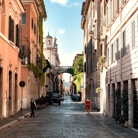 Explore the beautiful city of Rome