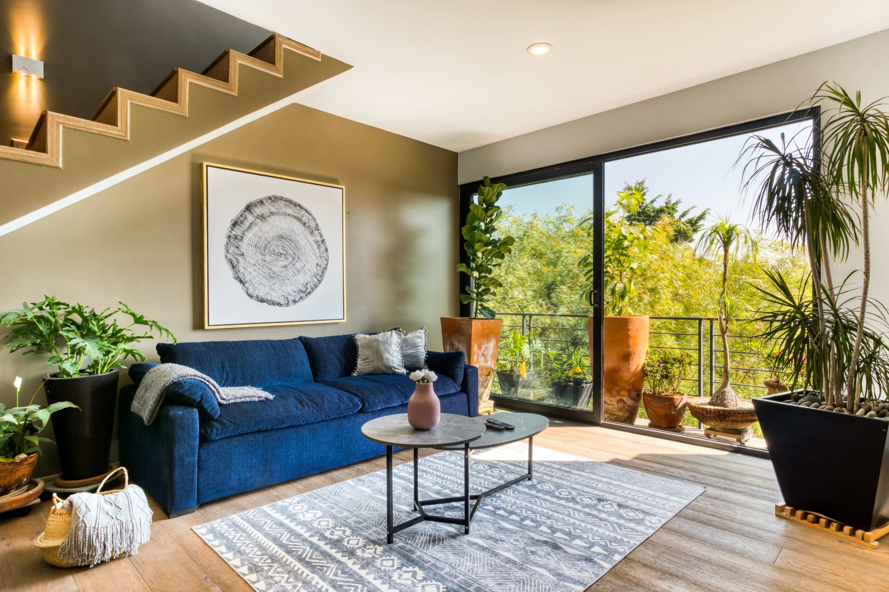 Vibrant Skyline Retreat