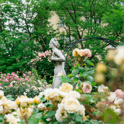 Escape the crowds in peaceful Jardin des Plantes – it's a short walk away