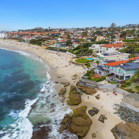 Enjoy direct access to San Diego's white sand beach