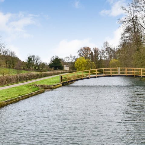 Go for long country walks in this picturesque area