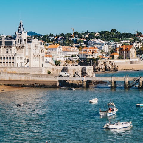 Stroll through historic Cascais