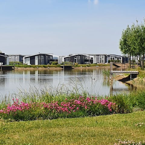 Chill out by the beautiful lake