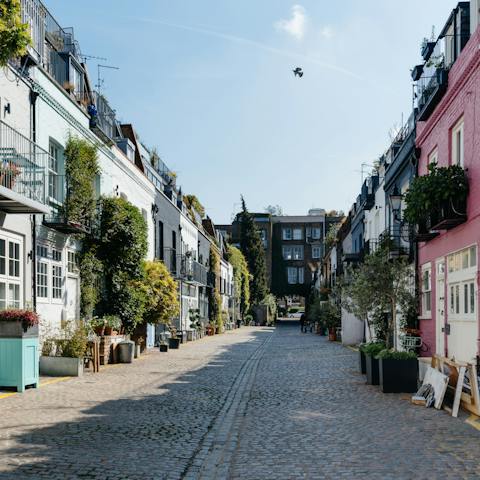 Live the Notting Hill lifestyle for awhile – it's right on your doorstep