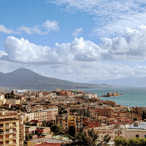 Stay in the heart of Naples, perfect for exploring