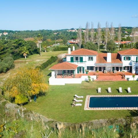 Take a stroll through the surrounding countryside