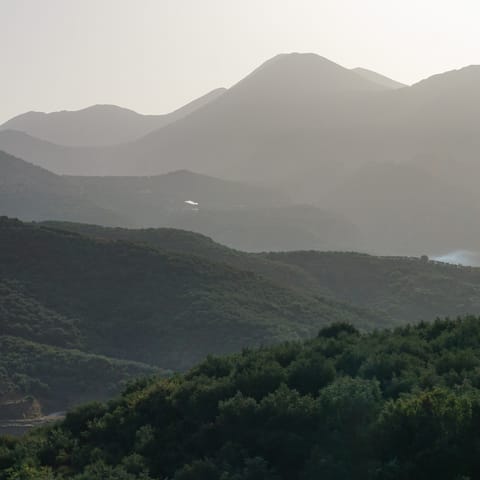 Explore the mountains of Crete from this home in Zoniana