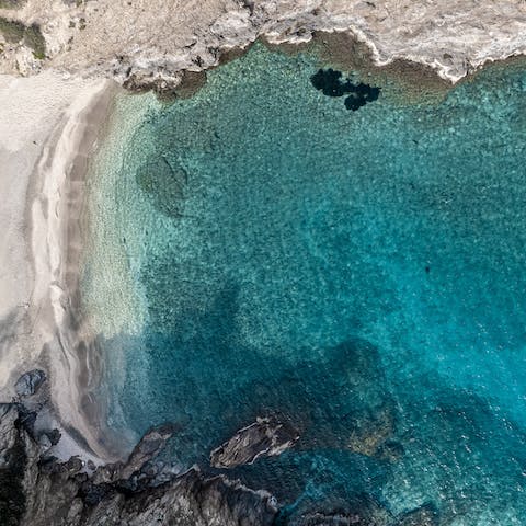 Take a road trip to the coast and discover the island's beautiful beaches