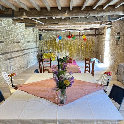 Hire out the barn for those special occasions