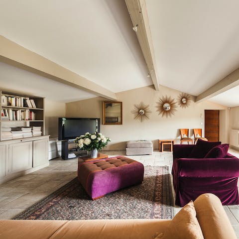 Help yourself to a book and spend a quiet afternoon reading