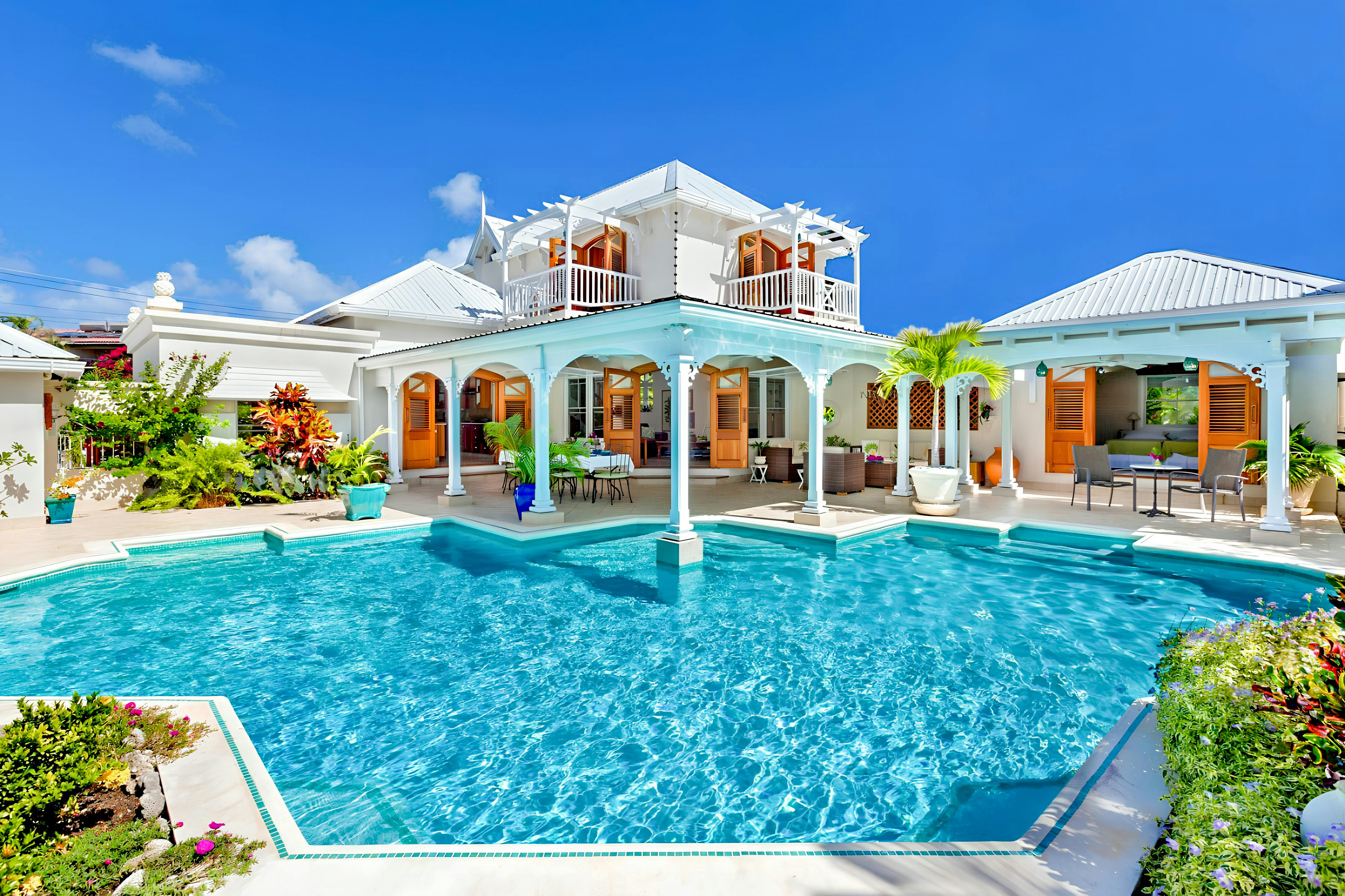 Hibiscus & High Ceilings