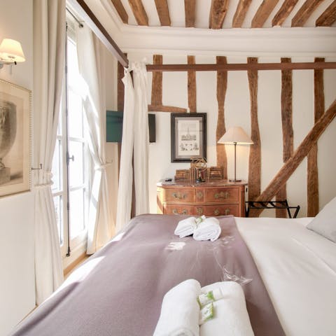 Soak up the period features and Rocaille-style interiors