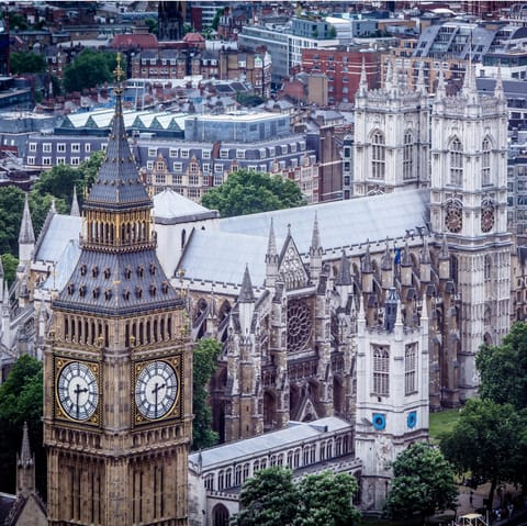 Stroll six minutes to Reading Station, boasting connections to Central London