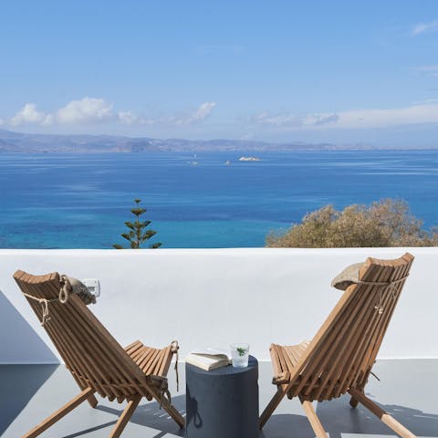 Immerse yourself in the idyllic beauty of the Cyclades from this home in Naxos 