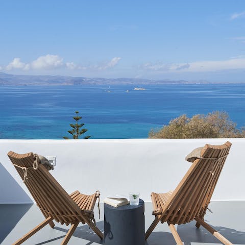 Immerse yourself in the idyllic beauty of the Cyclades from this home in Naxos