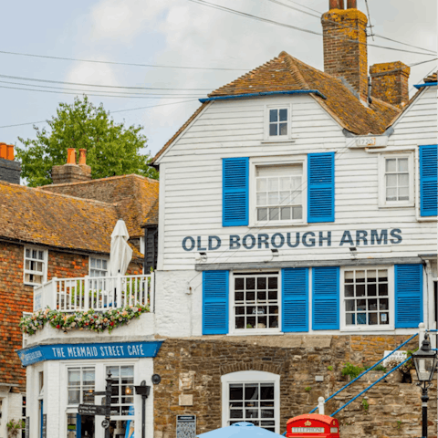 Wander through charming Rye, just moments from your door