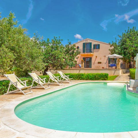 Take a dip in your private pool