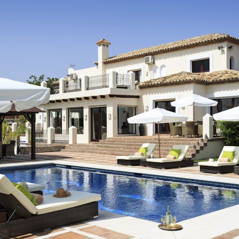 Lounge by the pool or take a dip