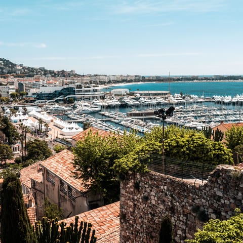 Experience the timeless charm of French living from the elegant shores of Cannes
