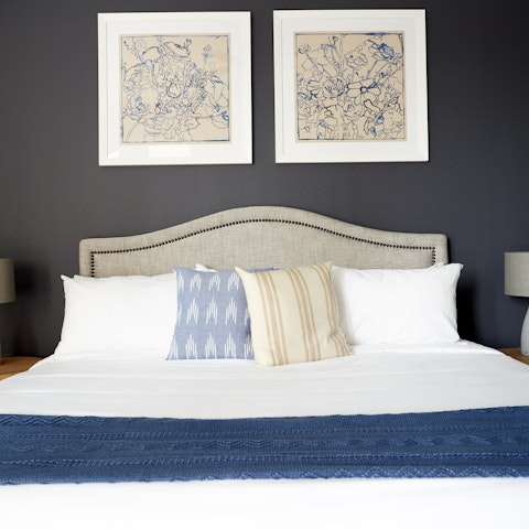 Wake up in the comfortable bed feeling rested and ready for another day of exploring