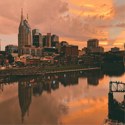 Be inspired while exploring the vibrant heart of Nashville