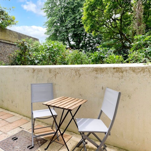 Make the most of sunny afternoons in the communal garden