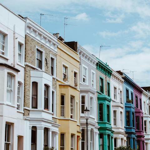 Wander over to Portobello Market’s bustling stalls in ten minutes
