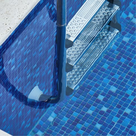 Take a dip in the residents' pool to start your morning afresh