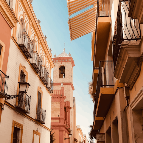 Stay in the heart of vibrant Seville