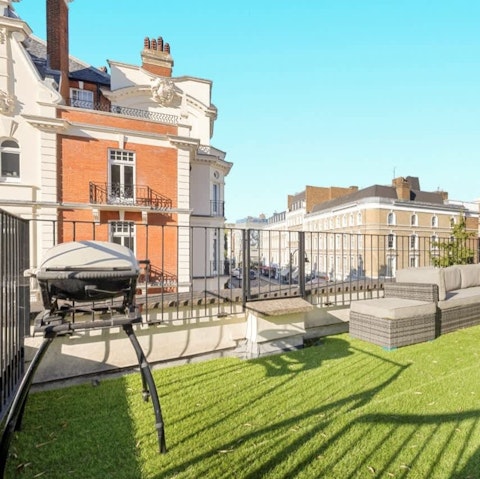 Fire up the barbecue above the London rooftops