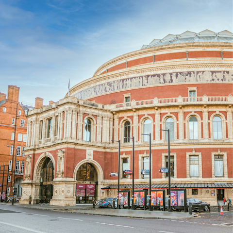 Experience world-class shows at the iconic Royal Albert Hall