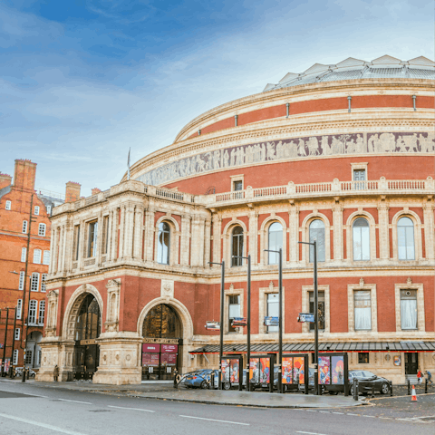 Experience world-class shows at the iconic Royal Albert Hall