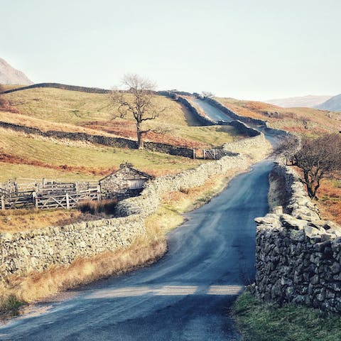 Take a road trip over the border to North Scotland – just a forty-minute drive away