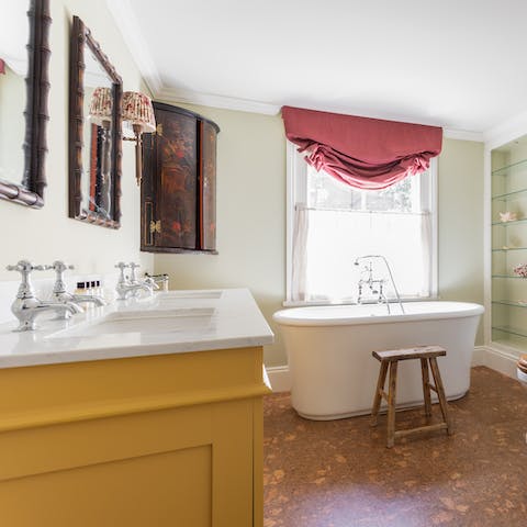 Make time for a soak after a day filled with tourist activities