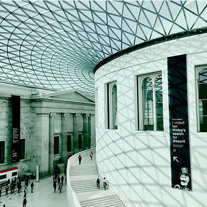 Visit the British Museum, a ten-minute walk away