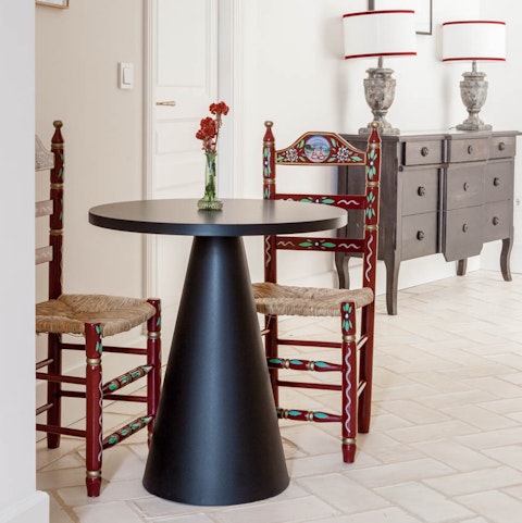 Enjoy a cup of coffee in the morning before exploring