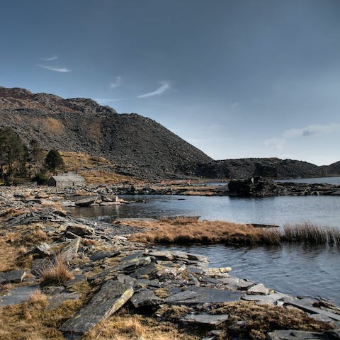 Explore the historic Welsh mining town of Blaenau Ffestiniog