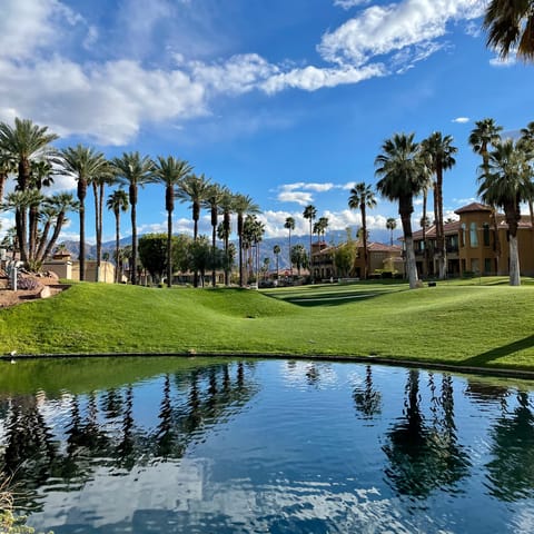 Enjoy a round of golf or a spa day at the JW Marriott Resort, Palm Desert