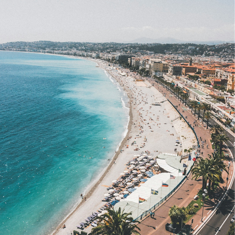 Spend a day seeing the sights in nearby Nice