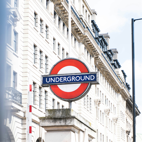 Take the Underground at Colindale station to travel to Central London