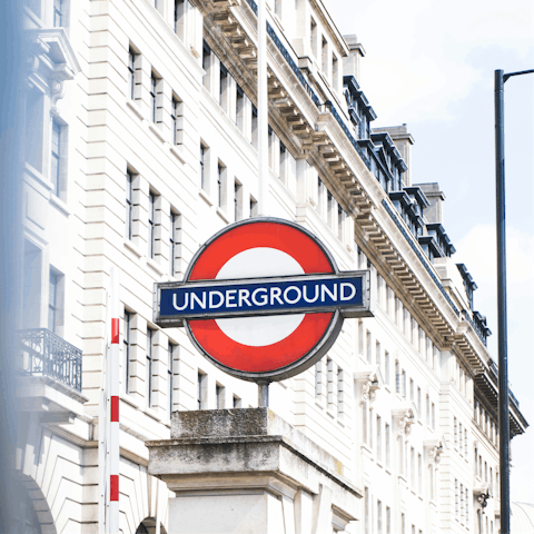 Take the Underground at Colindale station to travel to Central London