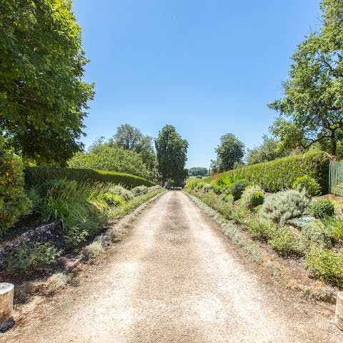 Cycle ‘Le sentier des Bois du Dognon’ (11km ride) past medieval towns and historic monuments