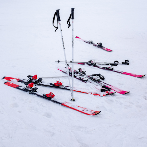 Walk to the chair lift in just ten minutes