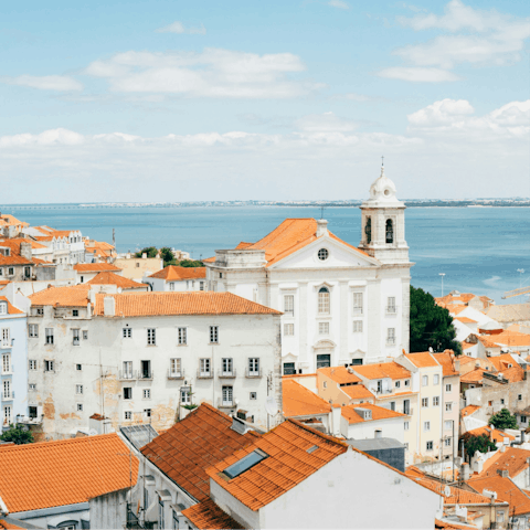 Explore the vibrant streets of central Lisbon
