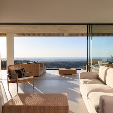 Be inspired by the mesmerising views and elegant interiors